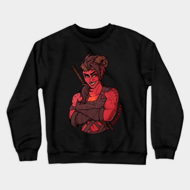 Karlach Crewneck Sweatshirt by toothy.crow